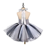 Kinder Mädchen tutu Kleid Cosplay Kostüm Outfits Halloween Karneval Anzug Waschbär